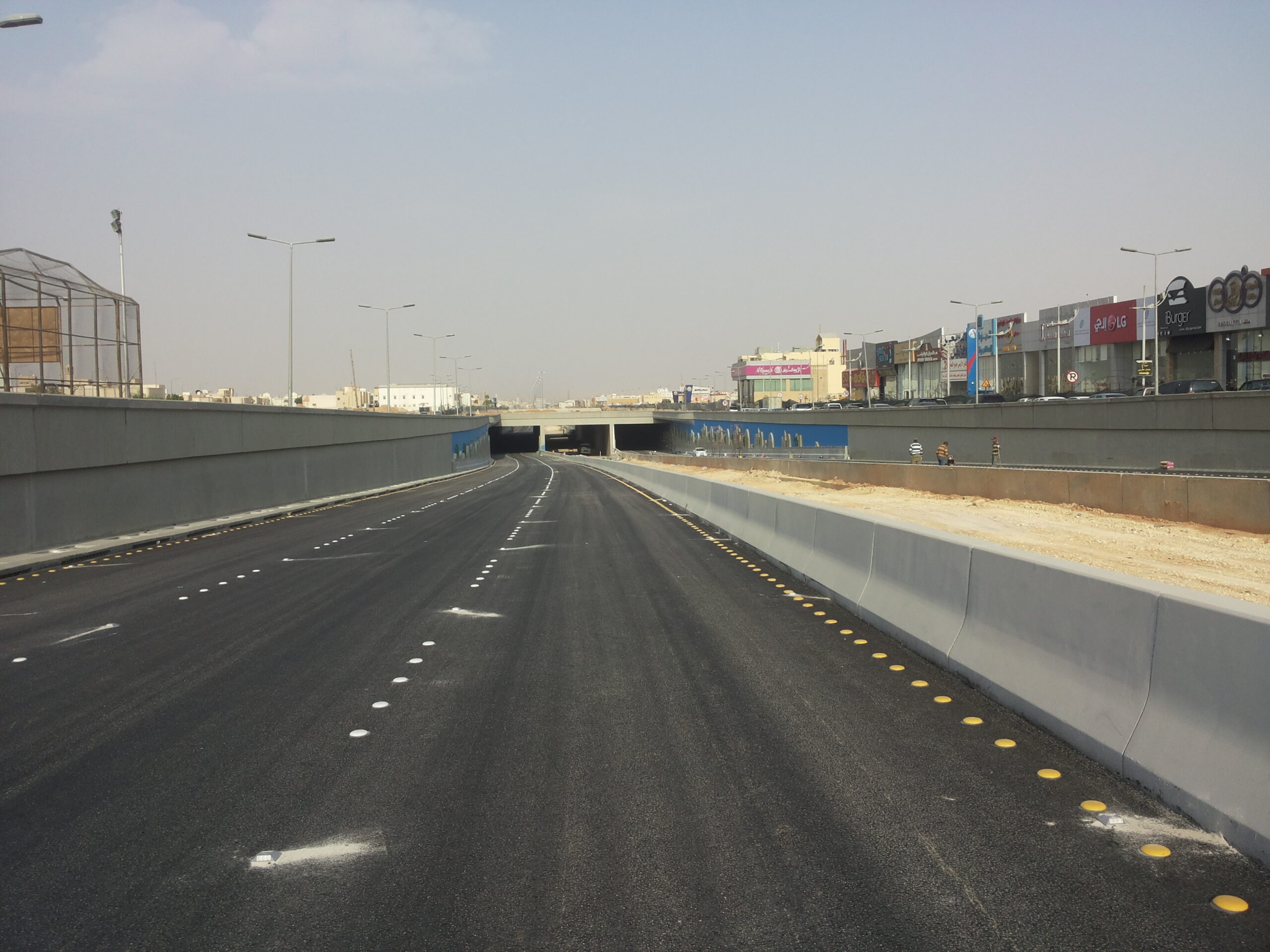 Underpass of Pr. Saad With Haroon Rasheed St – Riyadh