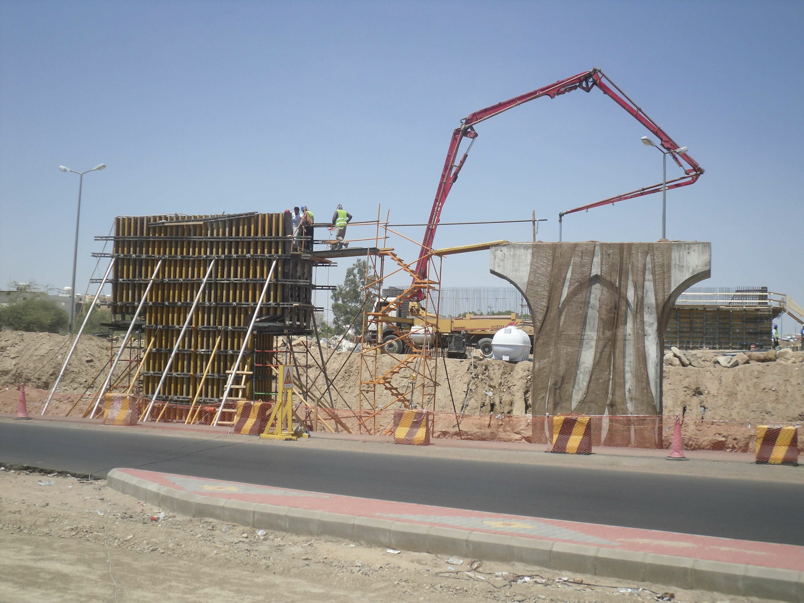 Bridge of Wadi Jall Crossing Wadi Wedge – Taif