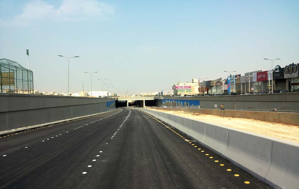 Underpass of Pr. Saad With Haroon Rasheed St – Riyadh