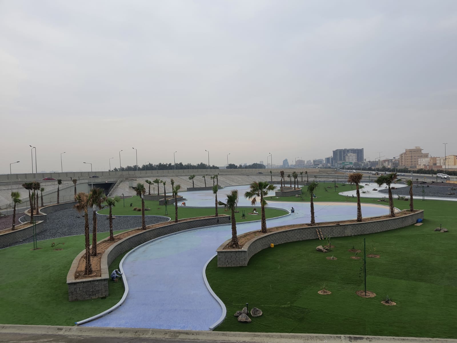 Development of the intersection of Medina Road with Al Salam Street, Jeddah